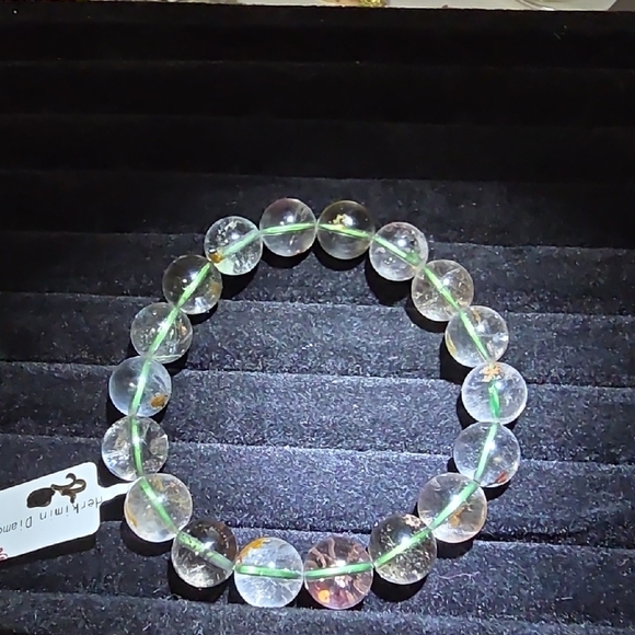 Herkimer Diamond Beaded Bracelet - Picture 1 of 1